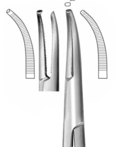 Karl Hammacher Ligatur Aleti Mosquito Klemp Modifiye Wilhelmy 120mm Egik HAM HSE 953