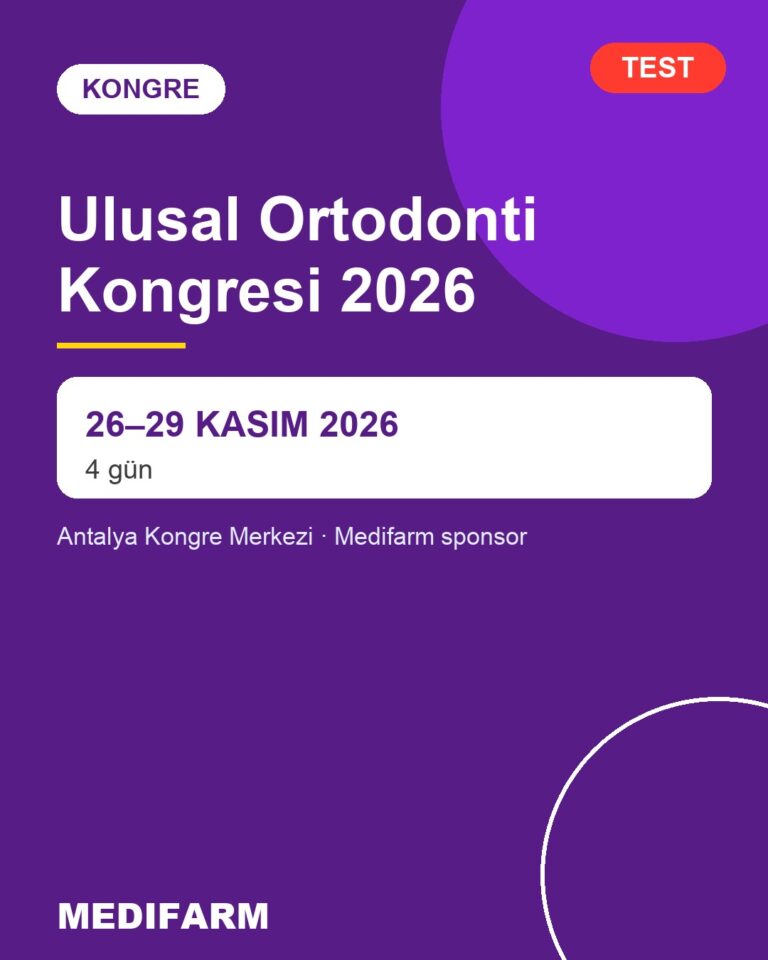 TEST kongre afişi