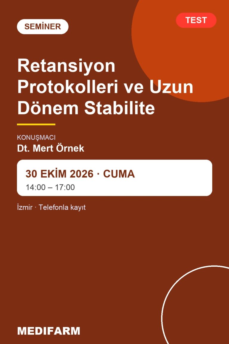 TEST seminer afişi
