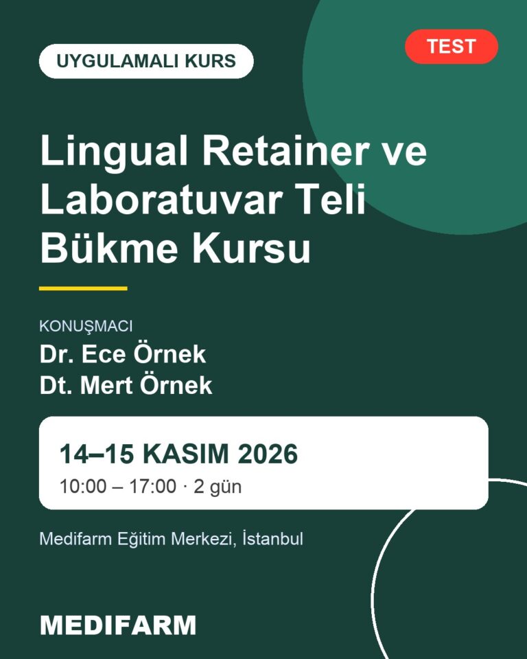 TEST kurs afişi