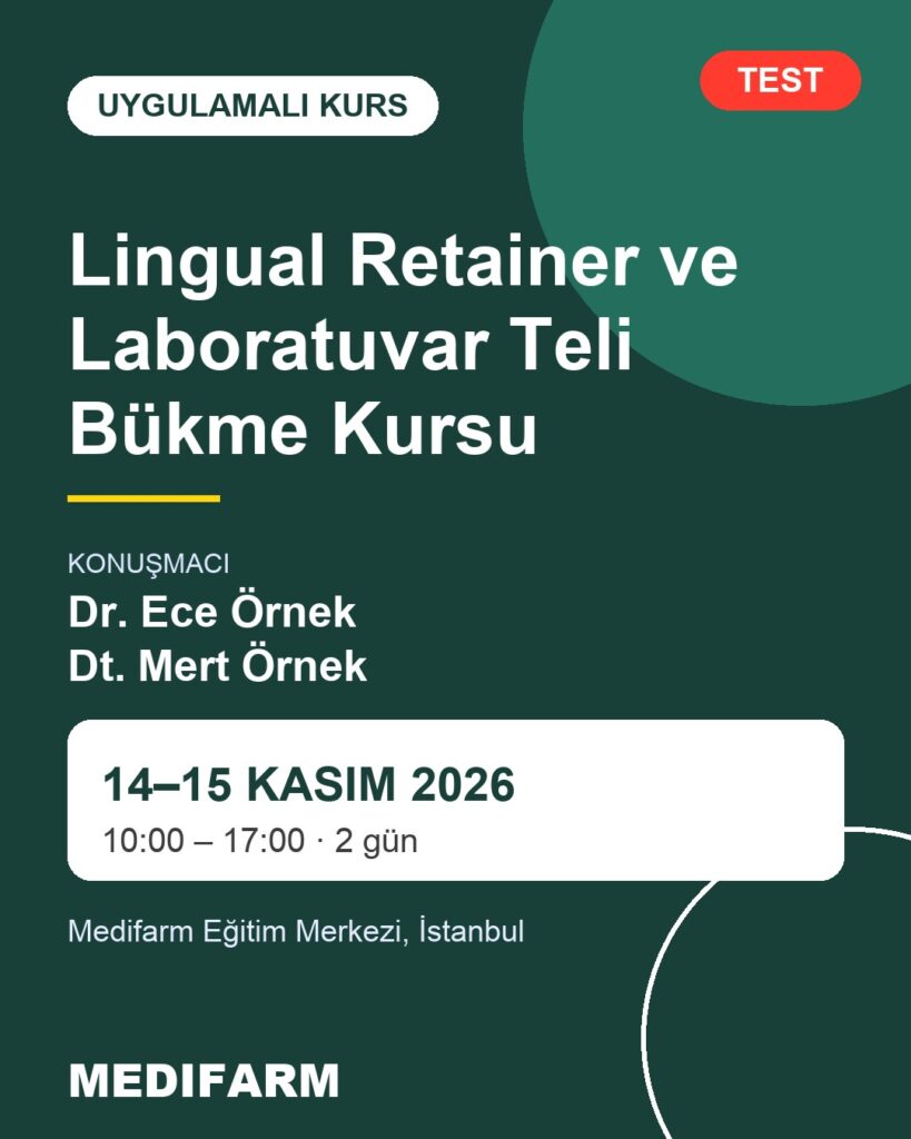 TEST kurs afişi